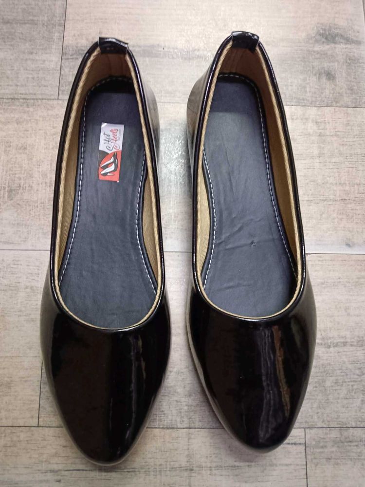 Black Patent Bellies