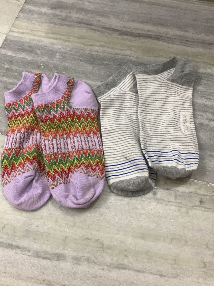 Cute Ankle Socks - Set of 2 Pairs