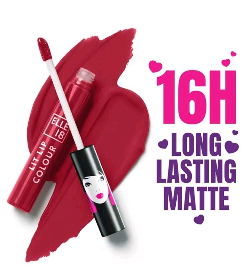Elle 18 Lit Lip Colour - Matte Finish