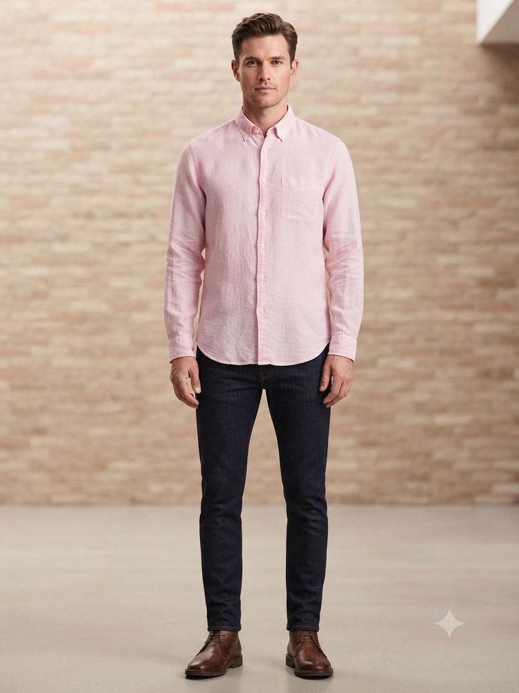 Uniqlo Linen Shirt For Men’s.