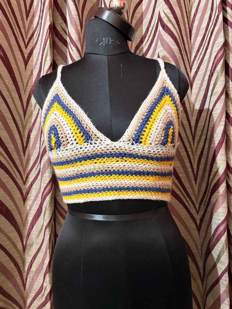 Boho Crochet Crop Top