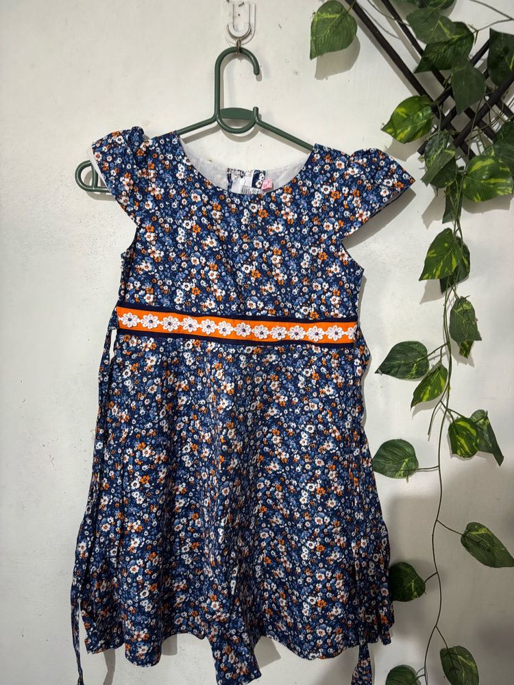 Cute Floral Print Dress
