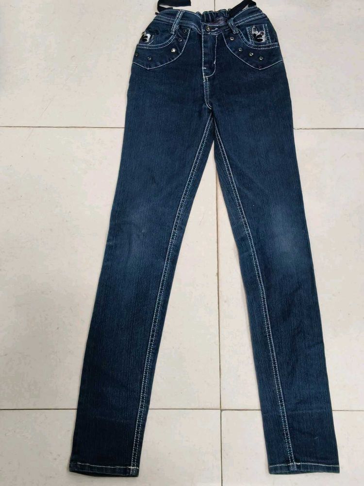 Stylish Blue Denim Jeans