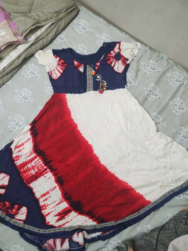 Girls' Casual Dress - Unique Design