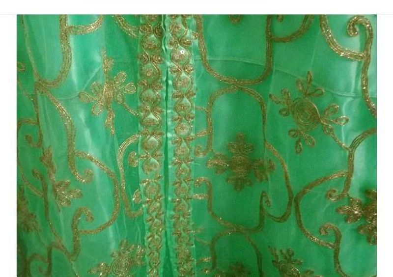 Sea Green Embroidered Salwar Suit