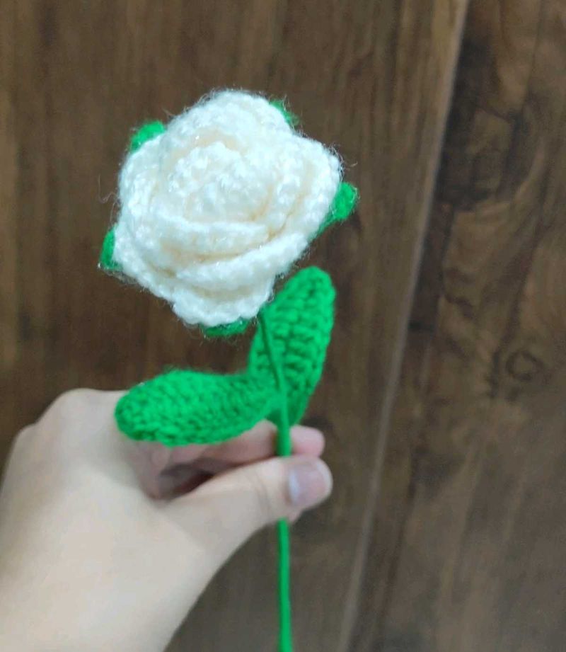 Handmade Crocheted colorful Roses 💐