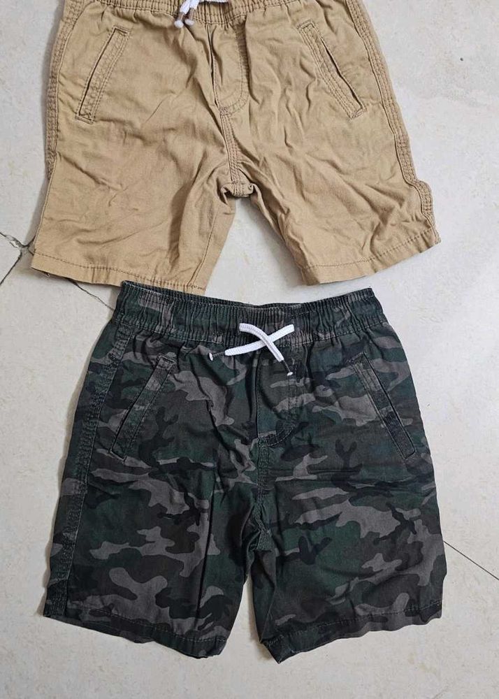 kid's Casual Shorts  Pack of two