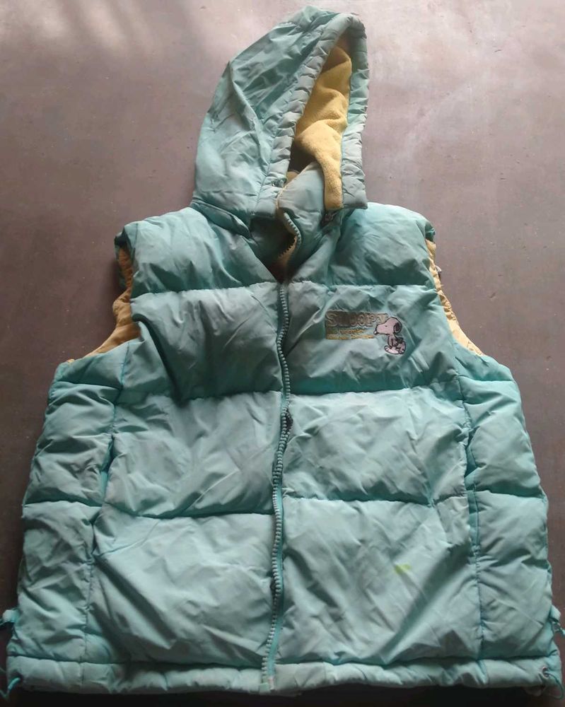 Charming Puffer Vest with Hood