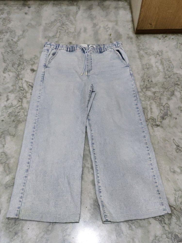 High Waist 44 Inches Jeans