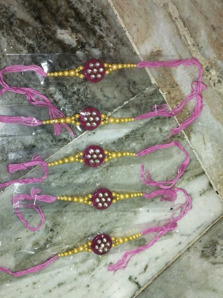 Set of 5 Rakhi Bracelets