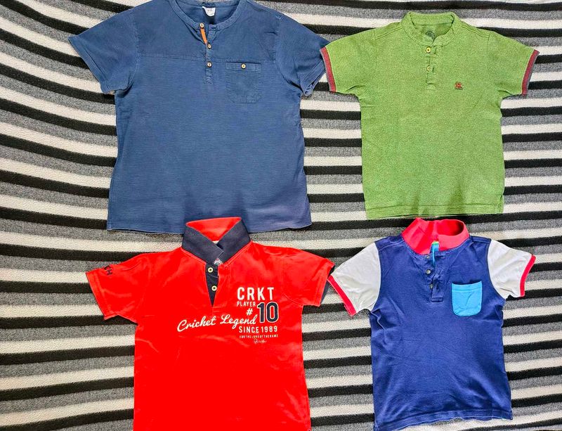 Kids Winter/Autumn T-Shirt Pack for 7 to 8 yrs old