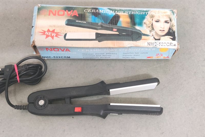 NOVA Ceramic Hair Straightener NHC-522CRM