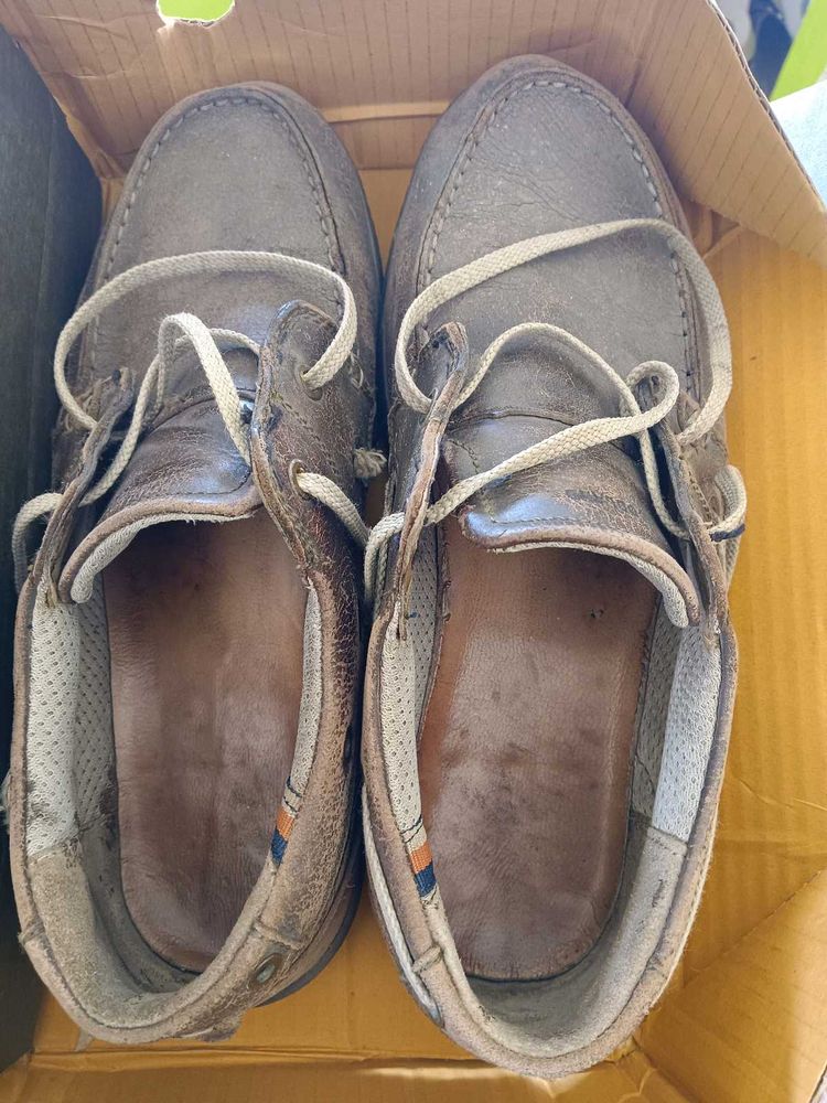 Brown Leather Casual Shoes