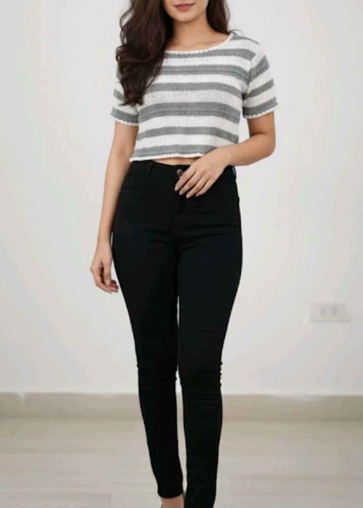 Knit Crop Top