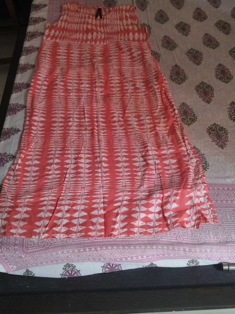 Coral Printed Kurta
