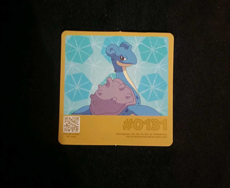 Lapras Pokemon Card