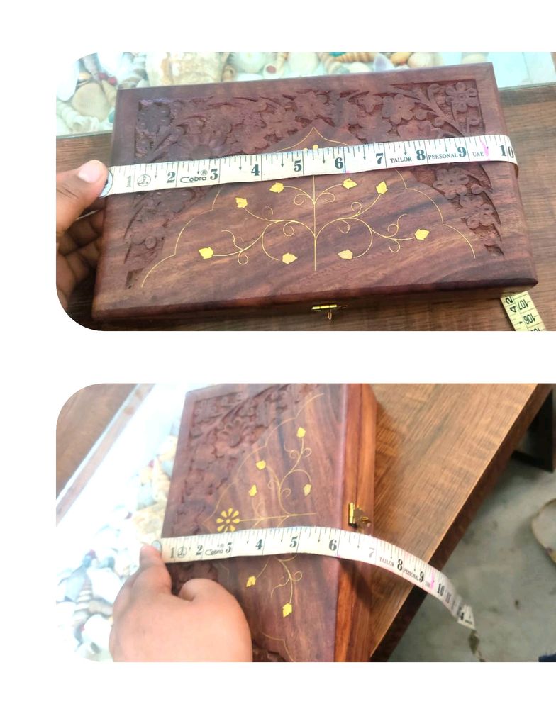 Freedelivery🥳New Wooden Jewellery Box