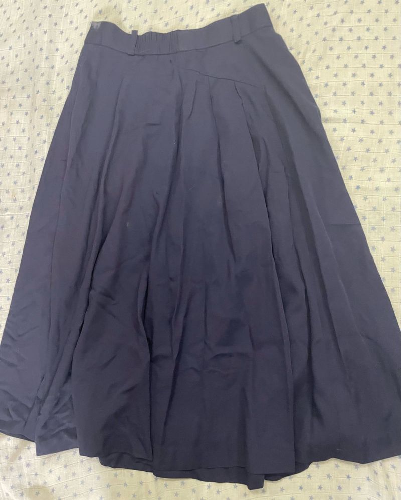 Classic Navy Blue Skirt