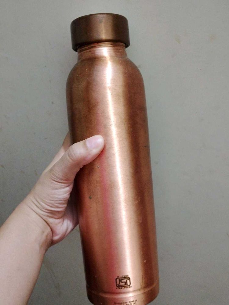 Copper Water Bottle freebie 🎁 2 gifts freee free