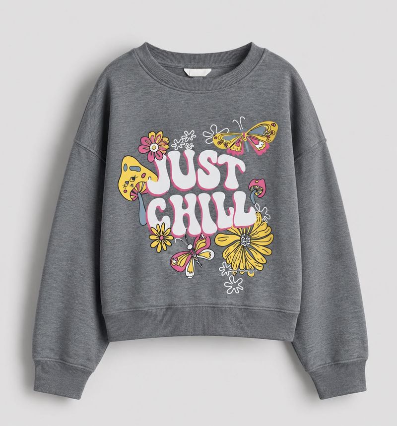 Just Chill Graphic Sweatshirt