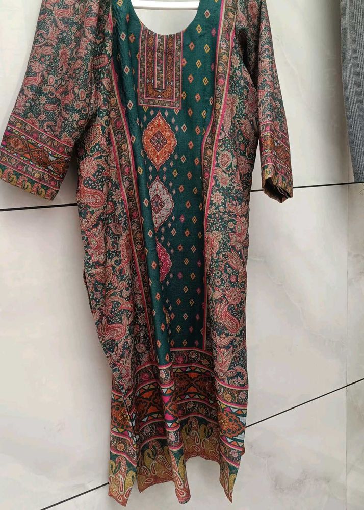 Woolen Punjabi Amritsari Suit 😍 Beautiful Printed