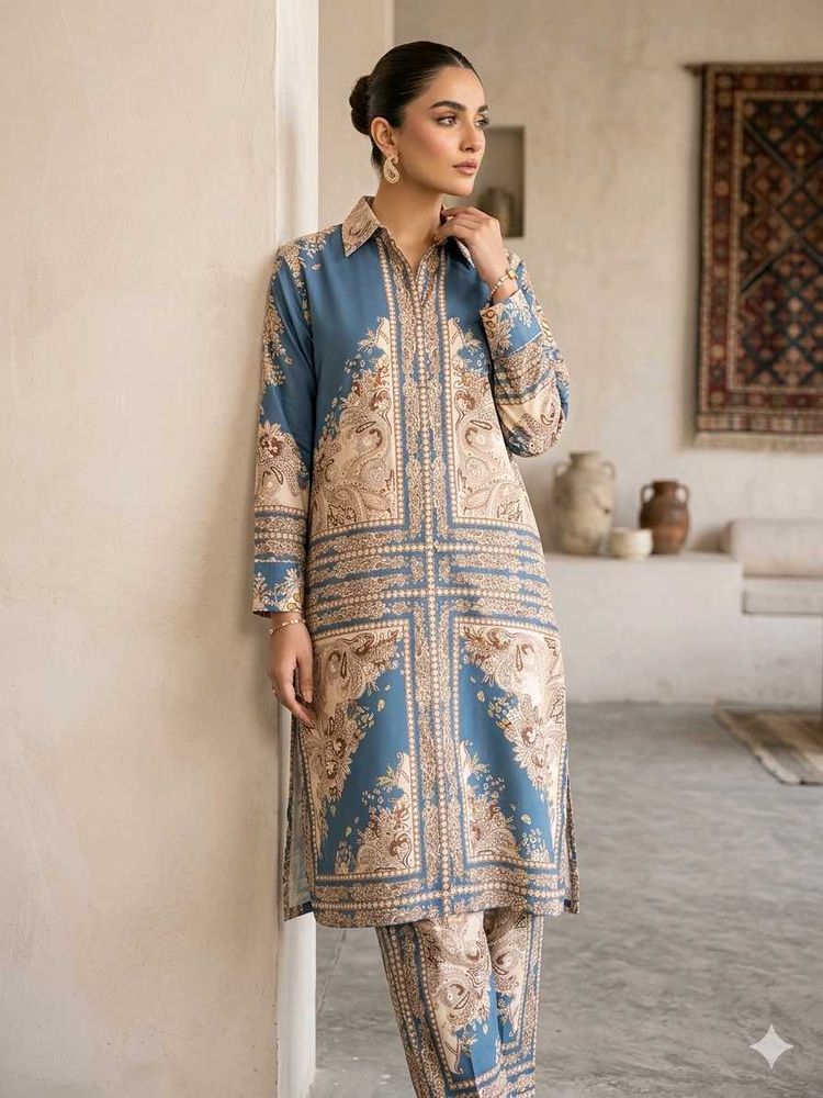 Stylish Printed Kurta Set