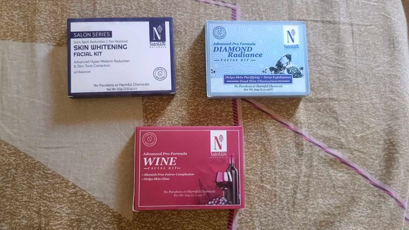NutriGlow Naturals Facial Kits (3pcs)