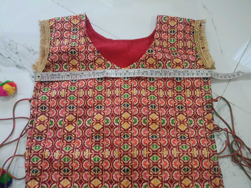 white malti choli