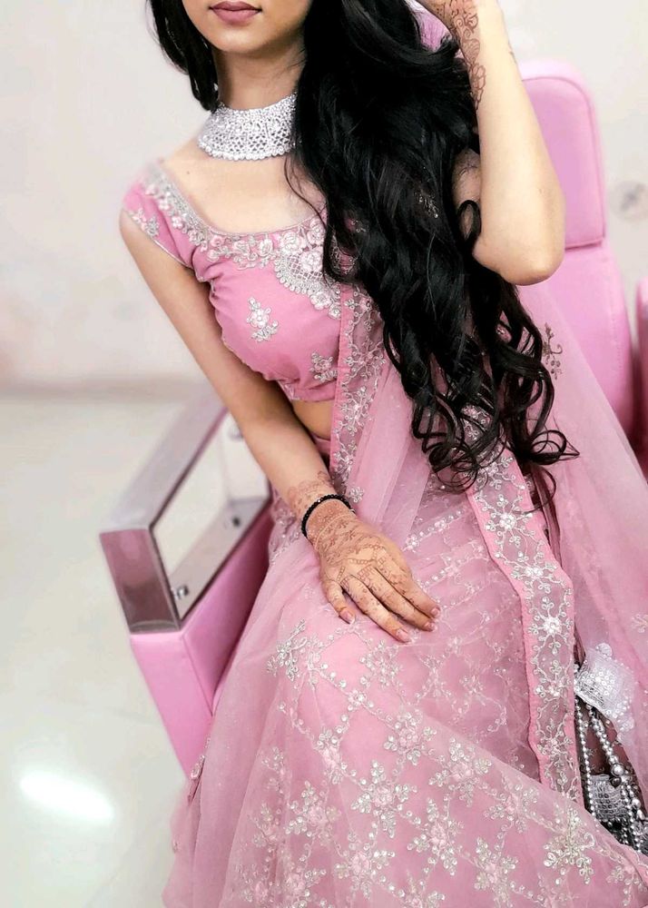 Beautiful Elegant 🌸 Lehegaa With Jewellery