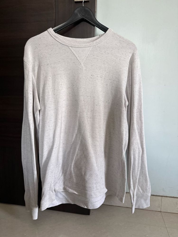 Light Grey Speckled Sweatshirt