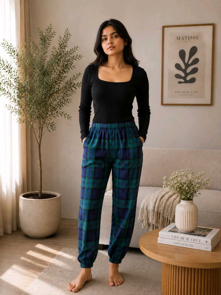 Plaid Flannel pants