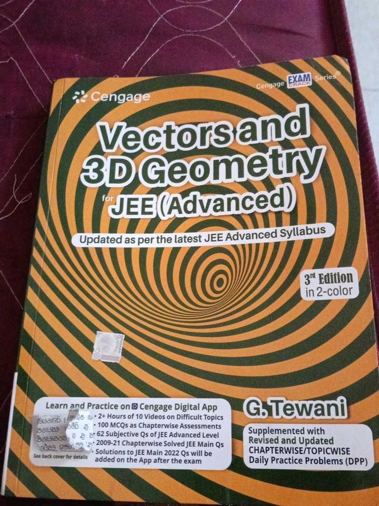 Vectors and 3D Geometry for JEE (Advanced)