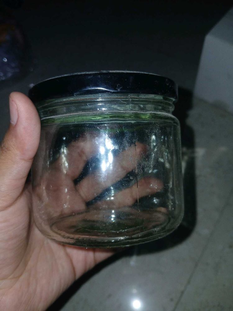 7 glass jars