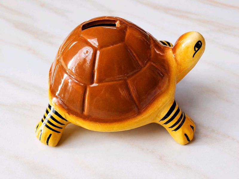 Cute Turtle Coin Bank