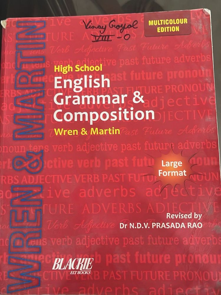 High School English Grammar &amp; Composition