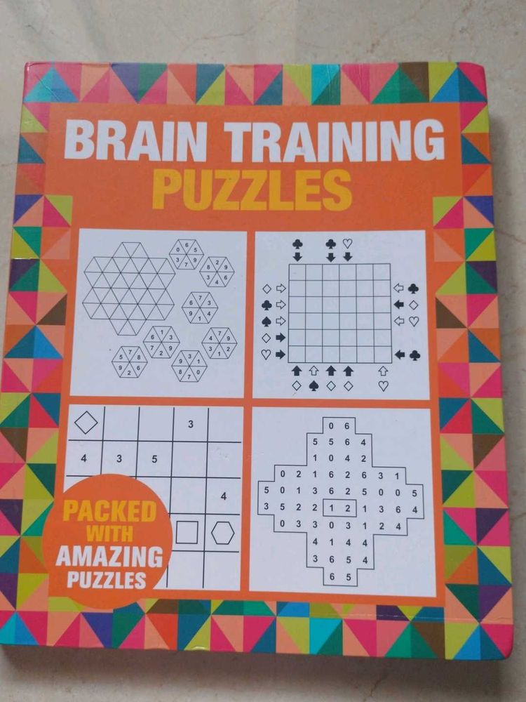 Brain Training Puzzles Book