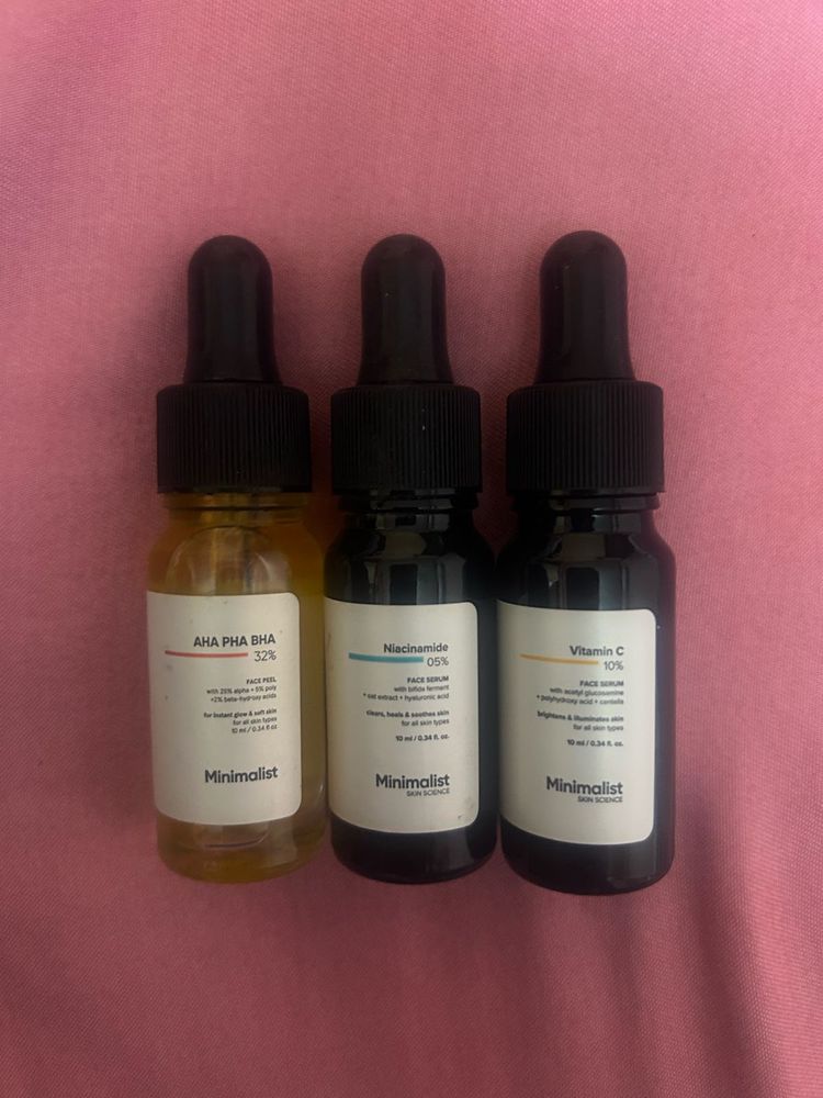Minimalist Face Serums Set