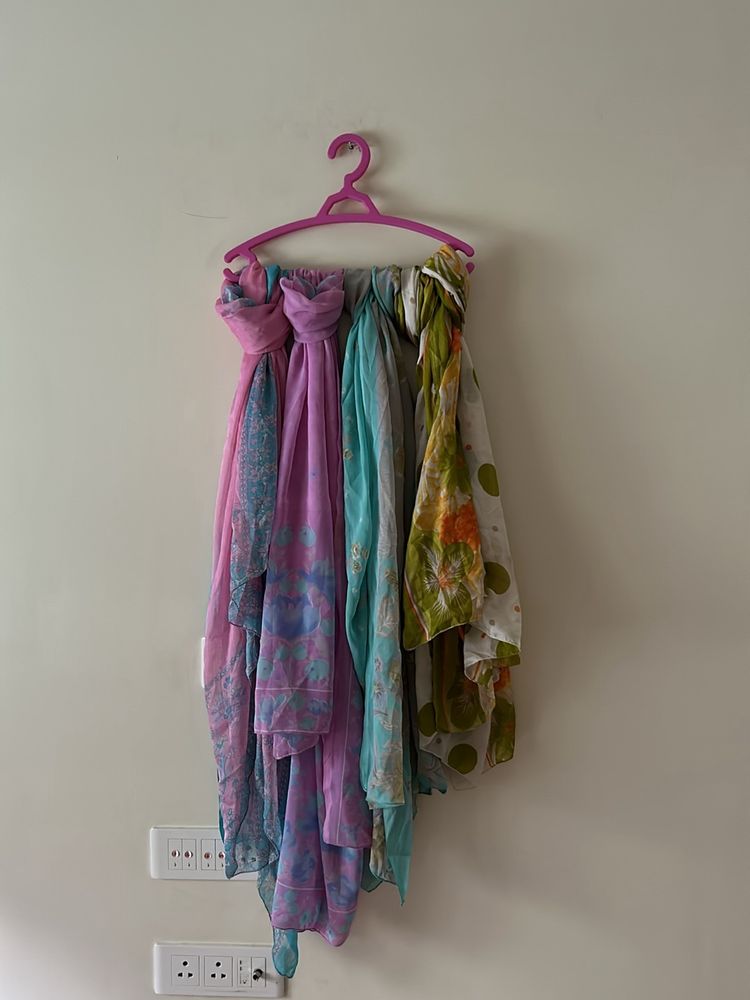 First 2 Multicoloured Dupattas Available
