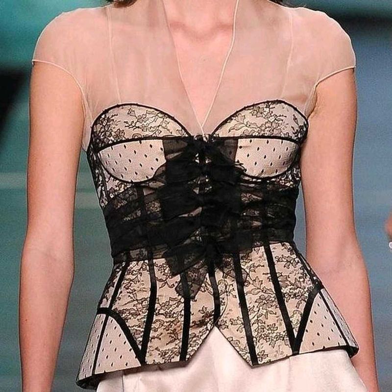Lace Corset Top