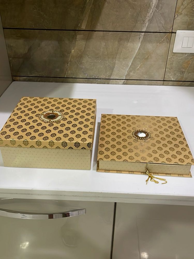Decorative Gift Boxes Set of 2