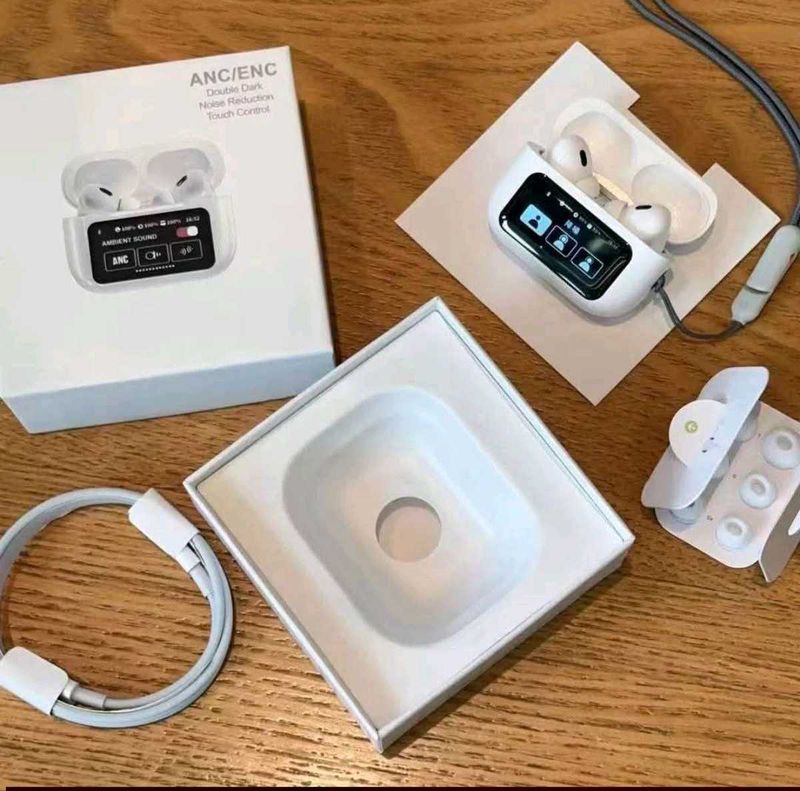 ANC/ENC Wireless Earbuds with Display