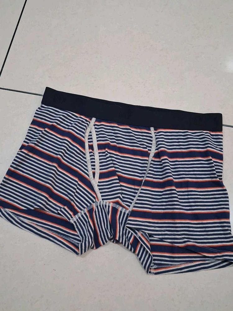 L Striped Men's Boxer Briefs