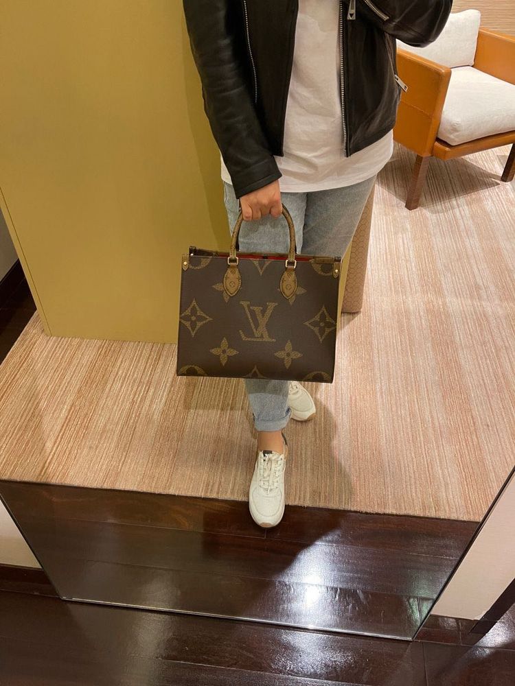 LV Monogram Handbag with Pouch