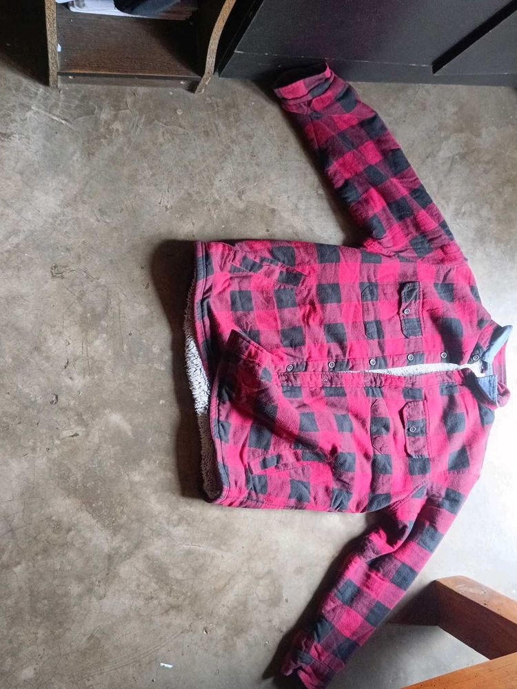 red jacket