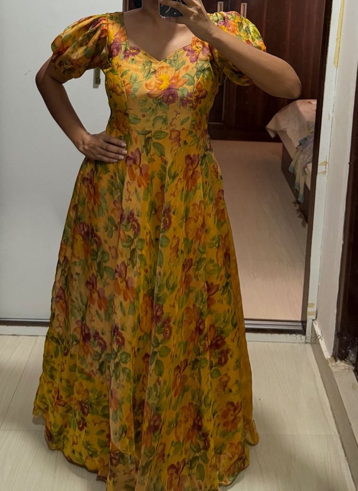 Flowy Floral Maxi Dress