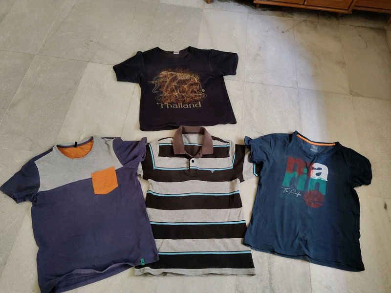 Combo of 4 Men's T-Shirts