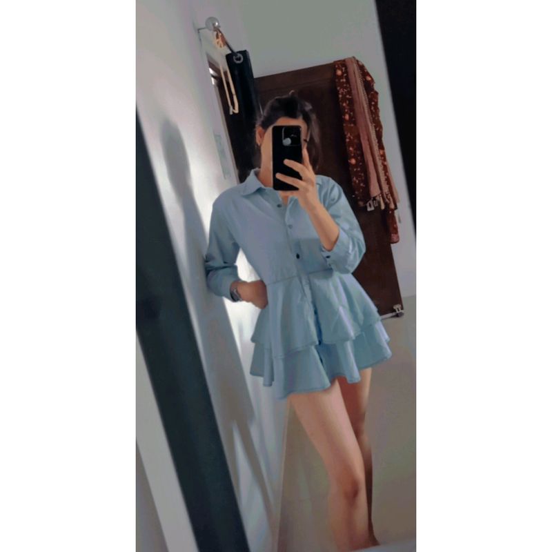 Denim Like Dress