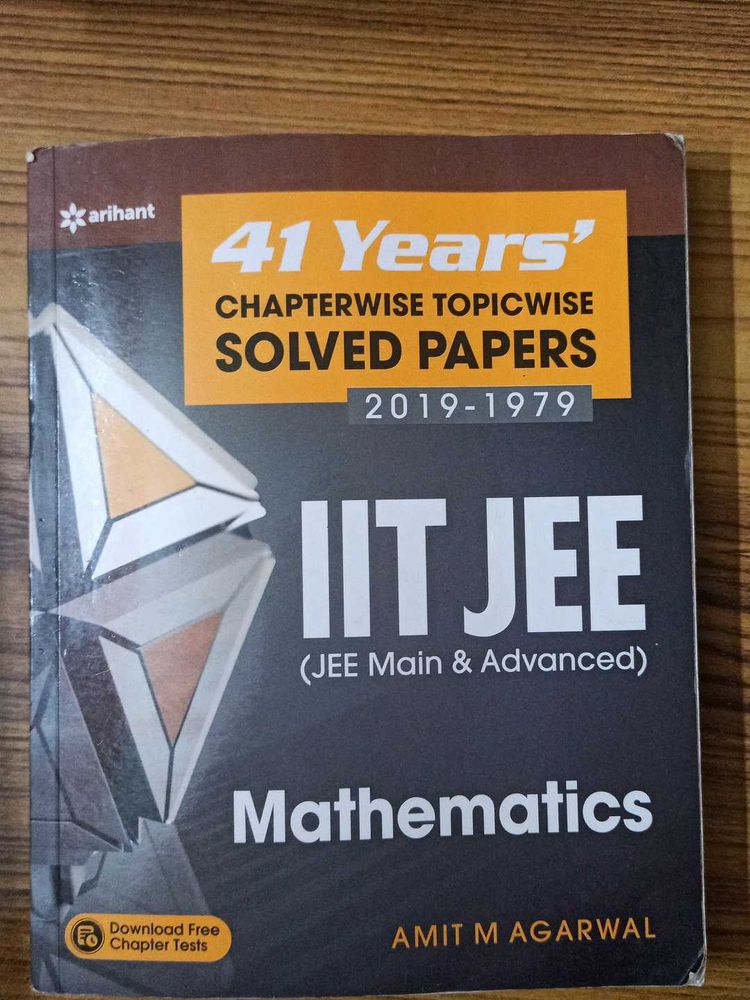 IIT JEE Mathematics Solved Papers arihant 41 years