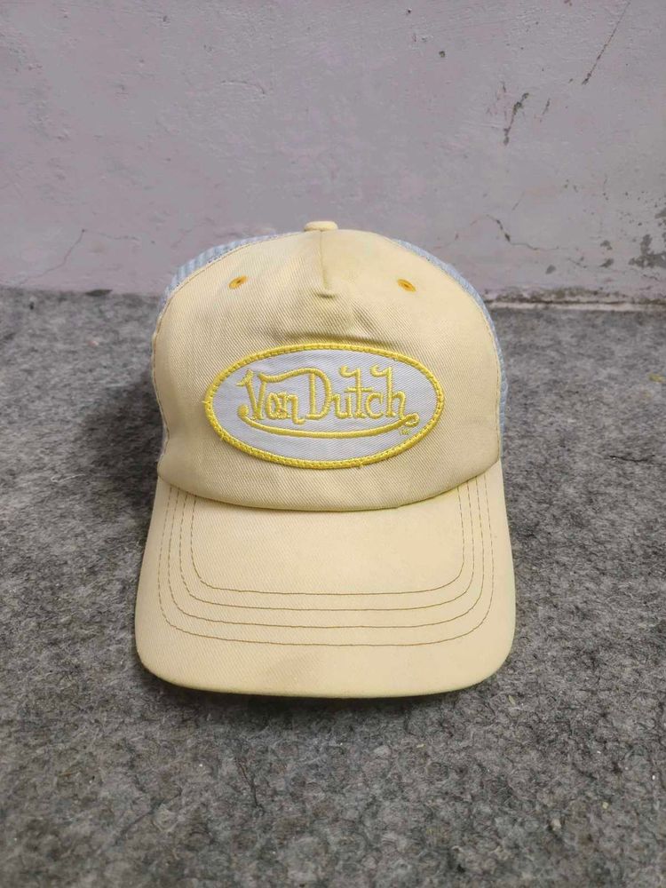 Von Dutch Yellow Trucker Hat