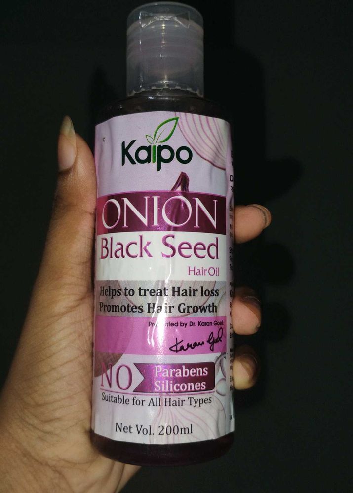 Kaipo Onion Black Seed Hair Oil
